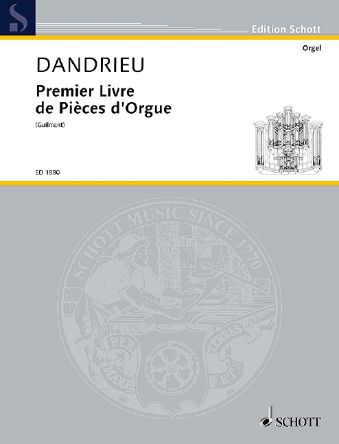 DANDRIEU J.F. - PRIMER LIBRO DE PIEZAS DE ORGANO -