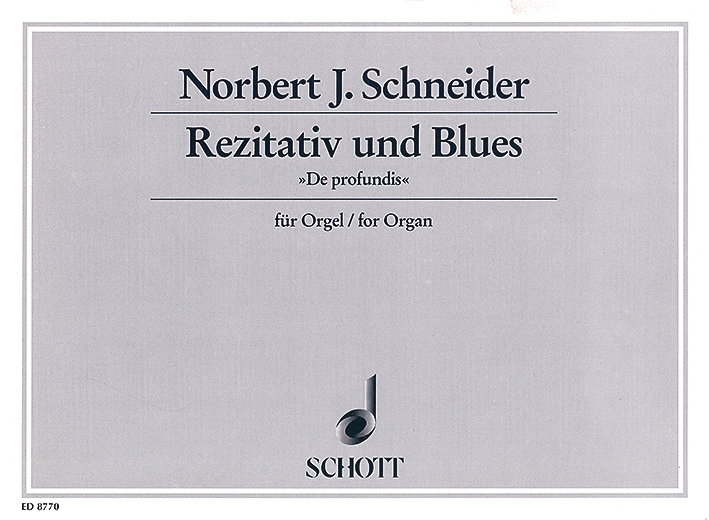 SCHNEIDER N.J. - RECITATIVO Y BLUES -