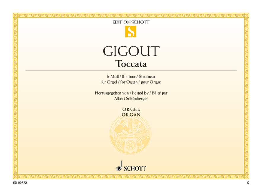 GIGOUT E. - TOCATA SI m -