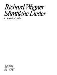 WAGNER R. - SAMTLICHE LIEDER