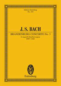BACH J.S. - CONCIERTO DE BRANDENBURGO Nº3 SOL M - BWV.1048 (BOLSILLO)
