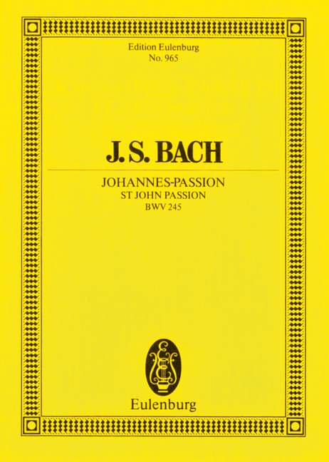 BACH J.S. - PASION SEGUN SAN JUAN - BWV.245