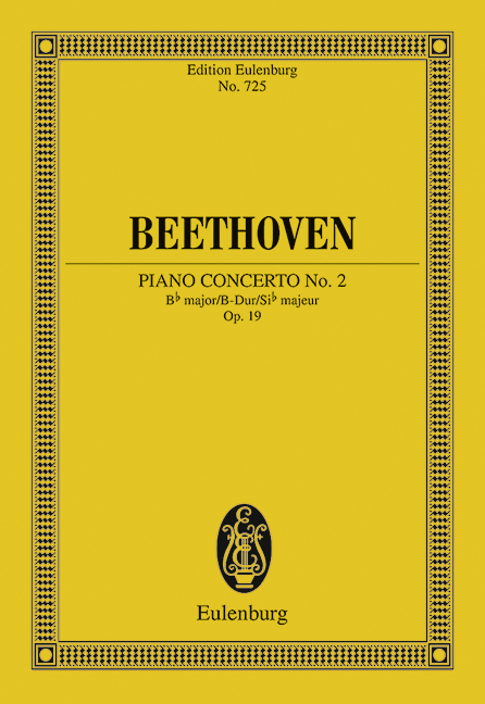 BEETHOVEN L.V. - CONCIERTO Nº2 SIb M (P) - OP.19
