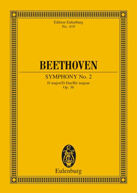 BEETHOVEN L.V. - SINFONIA Nº2 RE M - OP.36