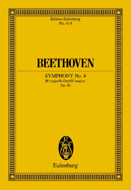BEETHOVEN L.V. - SINFONIA Nº4 SI M - OP.60