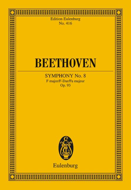 BEETHOVEN L.V. - SINFONIA Nº8 FA M - OP.93