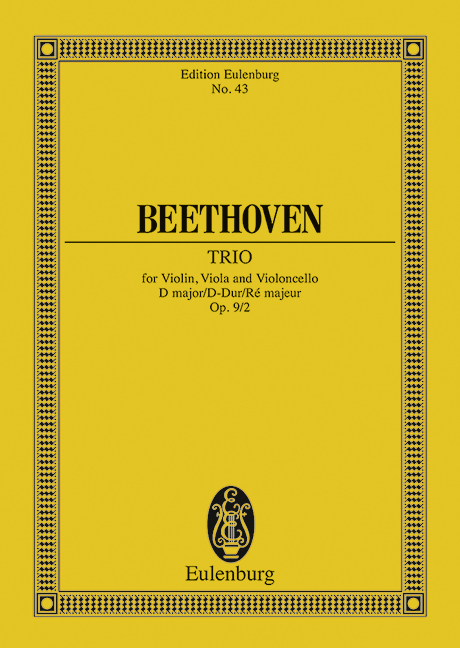 BEETHOVEN L.V. - TRIO Nº2 RE M - OP.9