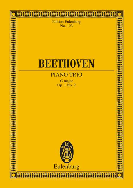 BEETHOVEN L.V. - TRIO Nº2 SOL M (P) - OP.1 Nº2
