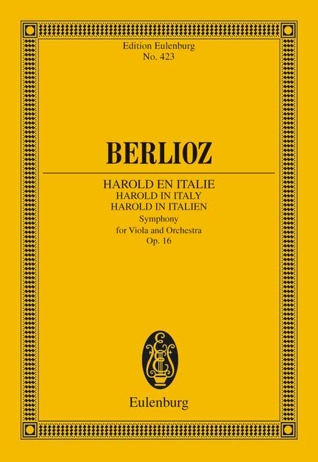 BERLIOZ H. - HAROLD EN ITALIA - OP.16