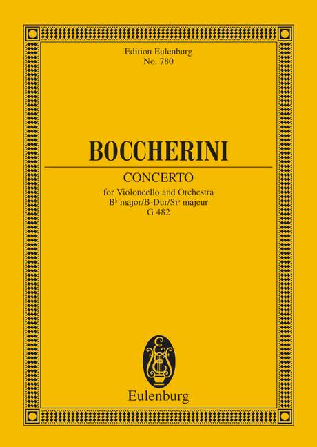 BOCCHERINI L. - CONCIERTO SIb M (VC) -
