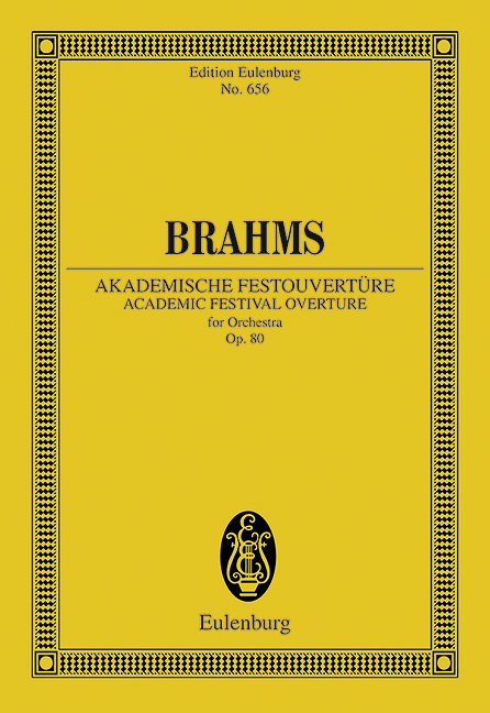 BRAHMS J. - OBERTURA FIESTA ACADEMICA - OP.80