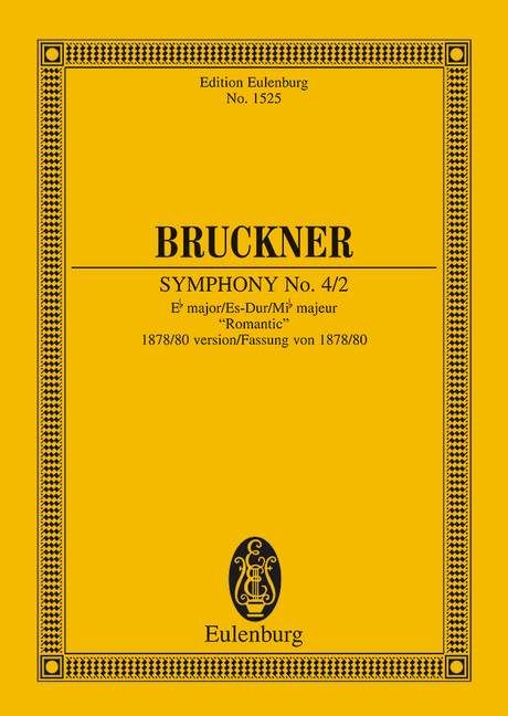 BRUCKNER A. - SINFONIA Nº4/2 VERSION DE 1878/80 -