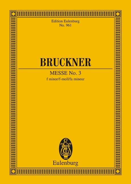 BRUCKNER A. - MISA Nº3 FA m -