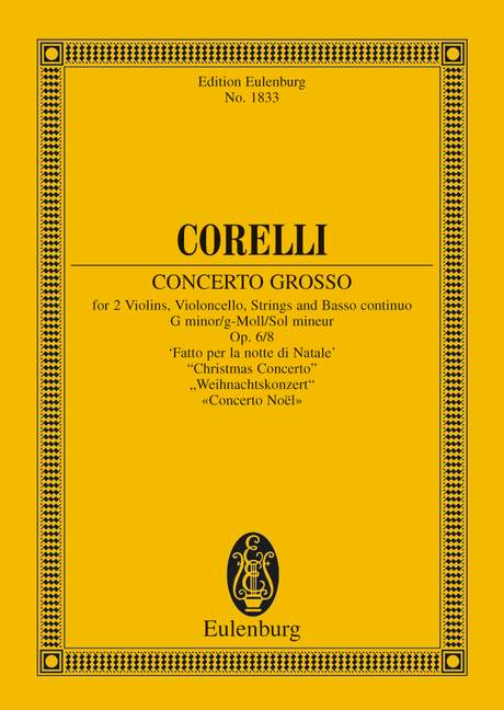CORELLI A. - CONCIERTO GROSSO Nº8 - OP.6