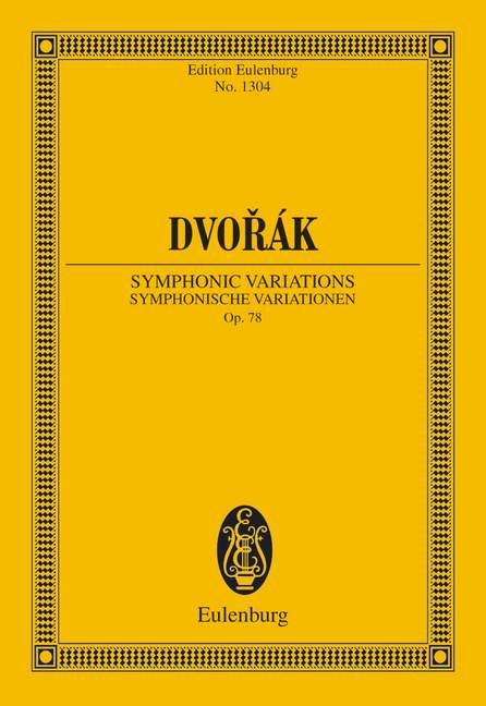 DVORAK A. - VARIACIONES SINFONICAS - OP.78