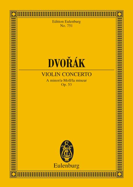 DVORAK A. - CONCIERTO (V) - OP.53