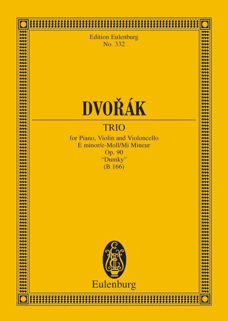 DVORAK A. - TRIO MI m DUMKY (P) - OP.90