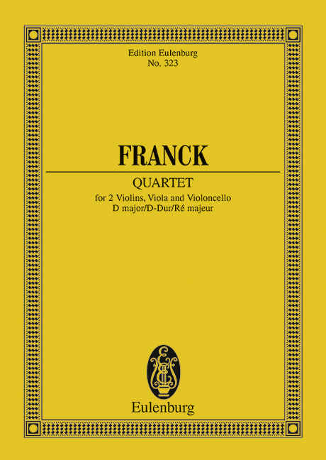 FRANCK C. - CUARTETO RE M (C) -