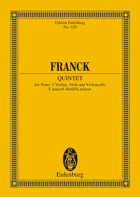 FRANCK C. - QUINTETO FA m (P) -