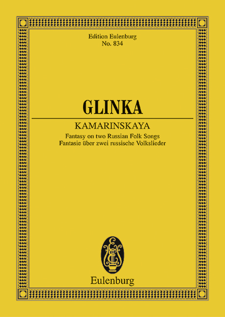 GLINKA M. - KAMARINSKAJA, FANTASIA -