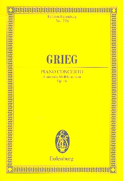GRIEG E. - CONCIERTO LA m (P) - OP.16 (BOLSILLO)