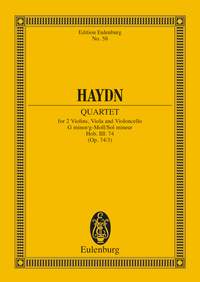 HAYDN J. - CUARTETO Nº74 SOL m (C) - OP.74 Nº3
