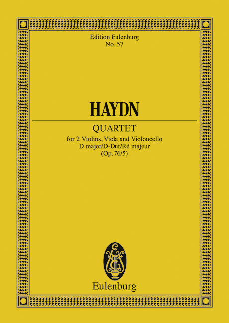 HAYDN J. - CUARTETO Nº79 SI M (C) - OP.76 Nº5