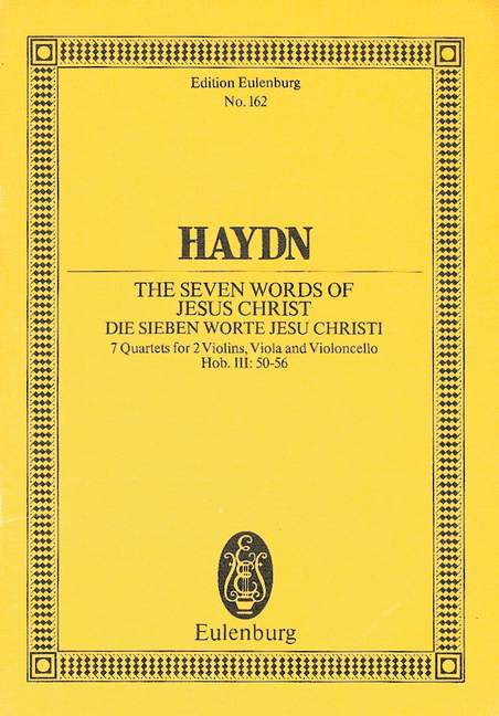 HAYDN J. - SIETE PALABRAS DE CRISTO (ORATORIO) -