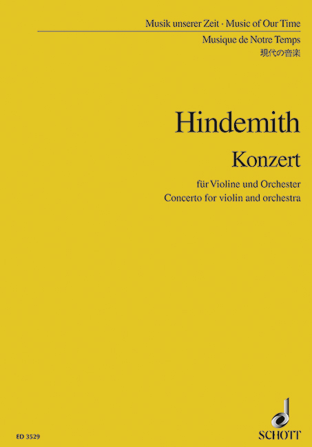 HINDEMITH P. - CONCIERTO (1939) (V) -