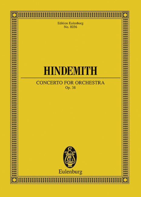 HINDEMITH P. - CONCIERTO (1925) - OP.38
