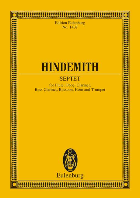 HINDEMITH P. - SEPTETO (1948) -
