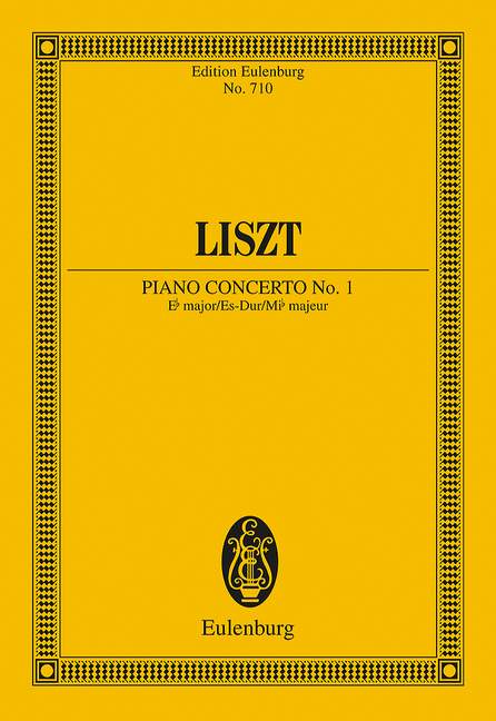 LISZT F. - CONCIERTO PARA PIANO Nº1 MIb M -