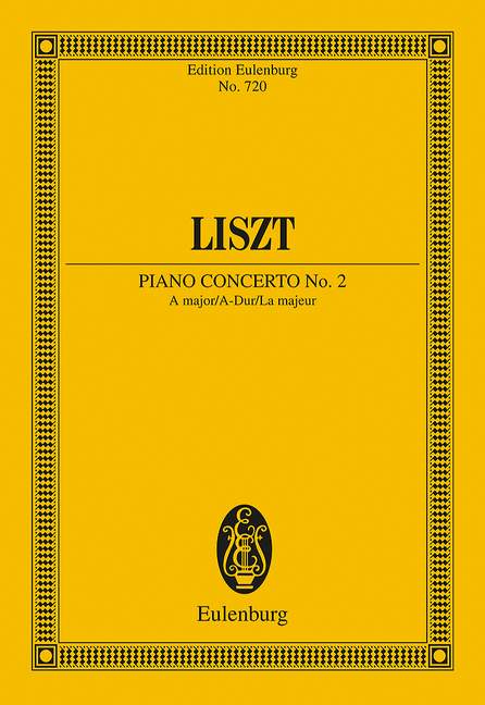 LISZT F. - CONCIERTO PARA PIANO Nº2 LA M -