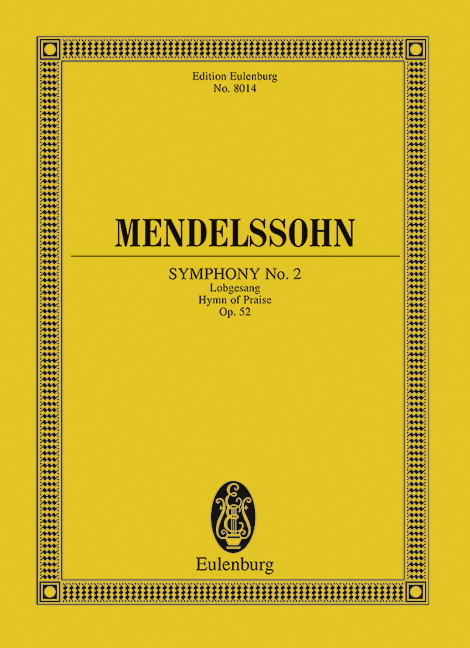 MENDELSSOHN F. - SINFONIA Nº2 LOBGESANG - OP.52