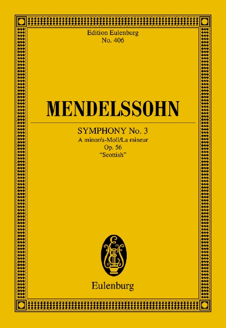 MENDELSSOHN F. - SINFONIA Nº3 LA m ESCOCESA - OP.56