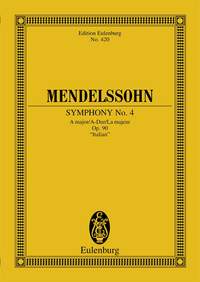 MENDELSSOHN F. - SINFONIA Nº4 LA M ITALIANA - OP.90