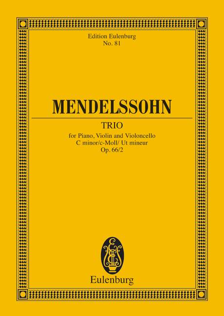 MENDELSSOHN F. - TRIO PARA PIANO DO m - OP.66