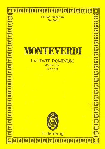 MONTEVERDI C. - LAUDATE DOMINUM SALMO 117 -