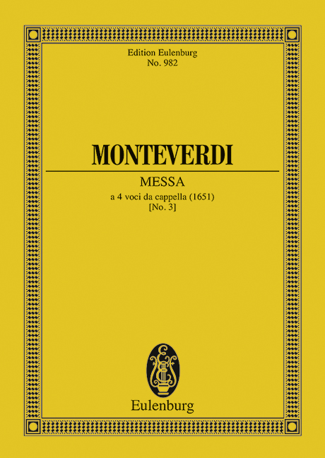 MONTEVERDI C. - MISA Nº3 -