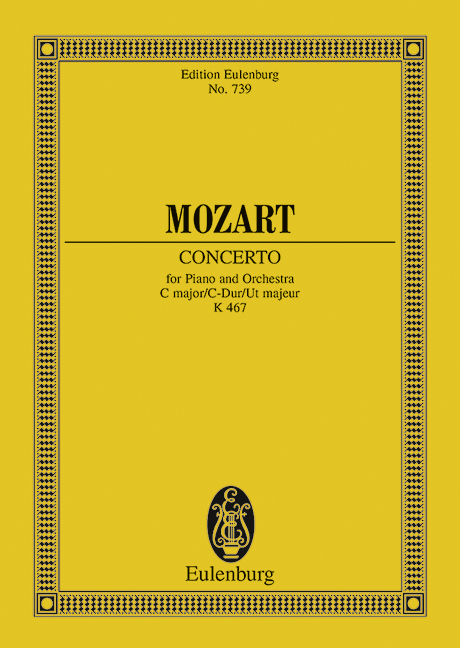 MOZART W.A. - CONCIERTO Nº21 DO M (P) - KV.467