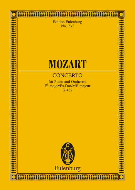MOZART W.A. - CONCIERTO Nº22 MIb M (P) - KV.482