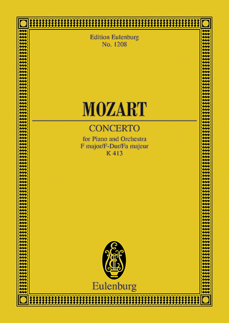 MOZART W.A. - CONCIERTO Nº11 FA M (P) - KV.413