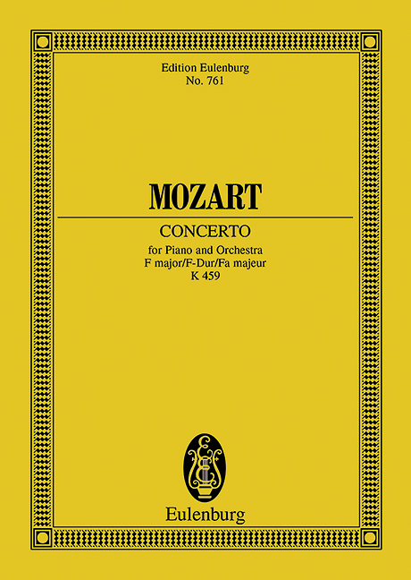 MOZART W.A. - CONCIERTO Nº19 FA M (P) - KV.459