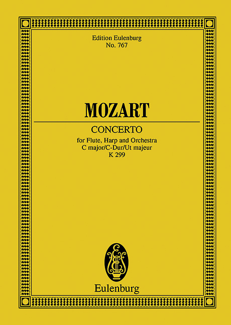 MOZART W.A. - CONCIERTO DO M (FL/ARP) - KV.299