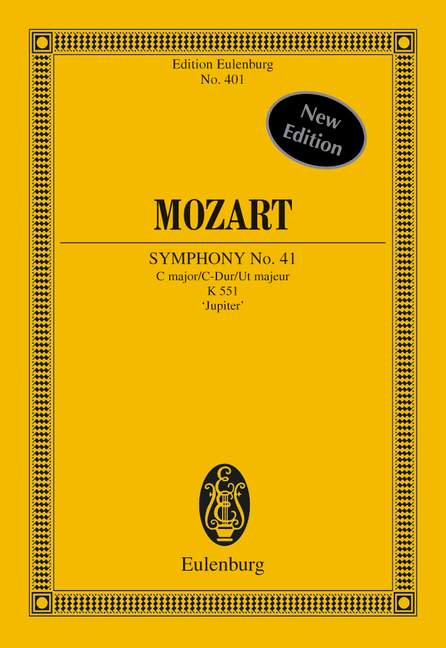 MOZART W.A. - SINFONIA Nº41 DO M JUPITER - KV.551