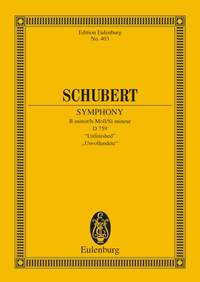 SCHUBERT F. - SINFONIA Nº8 SI m INACABADA - D.759