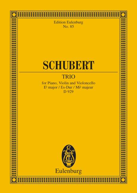 SCHUBERT F. - TRIO MIb M (P) - OP.100