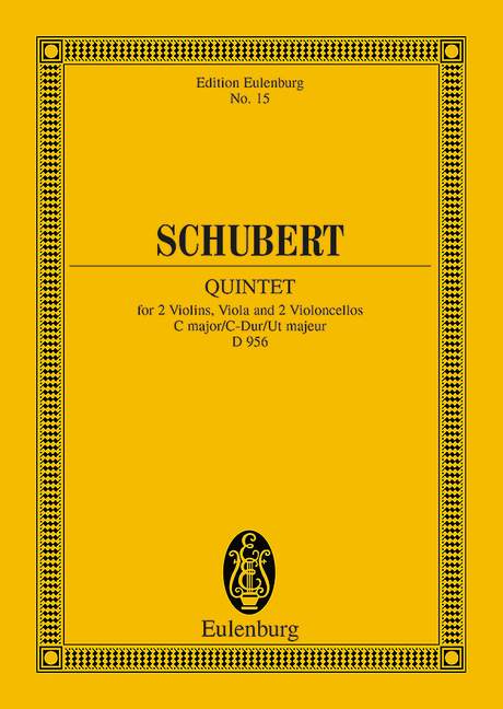SCHUBERT F. - QUINTETO DO M (C) - OP.163