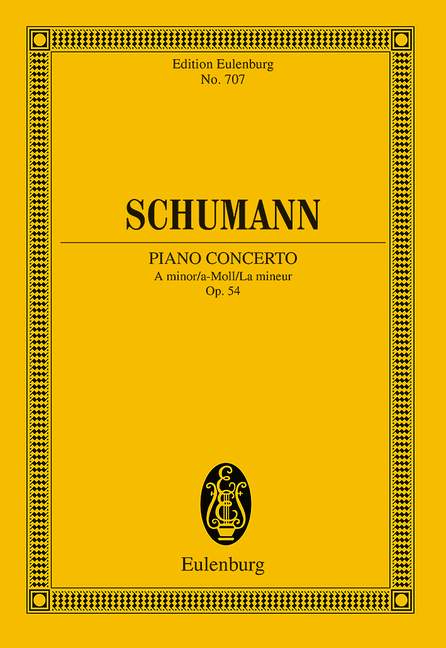 SCHUMANN R. - CONCIERTO LA m (P) - OP.54