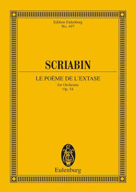 SCRIABINE A. - POEMA EXTASIS - OP.54